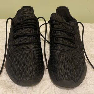 Adidas tubular shadow triple black sneaker size 11